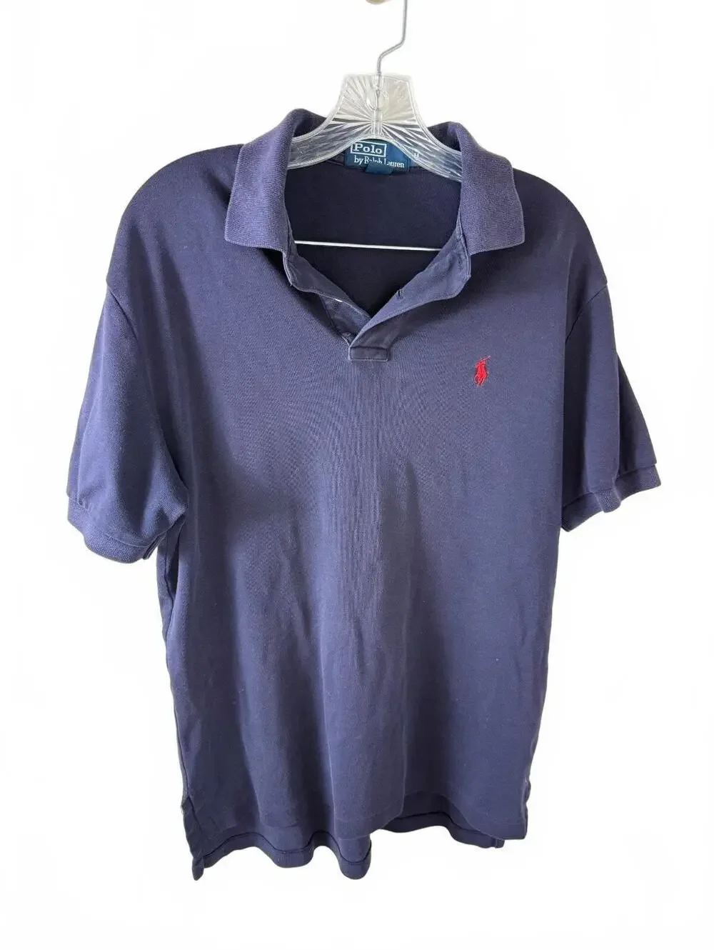 Polo Ralph Lauren Classic Navy Blue Men's Polo Shirt Medium